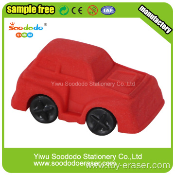 Car Shaped School Supply Stationery Erasers